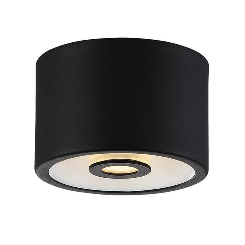 Eurofase Vision 1 Light LED Surface Mount Black Model: 29491-018