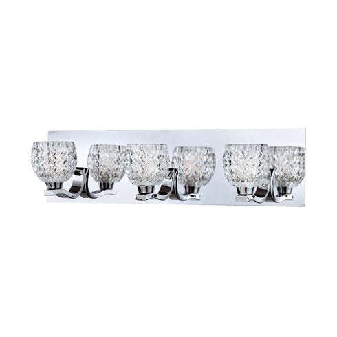 Eurofase Wave 3 Light Bathbar Chrome Model: 25728-019