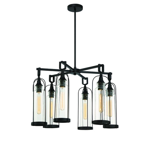 Eurofase Yasmin 27 Inch 6 Light Outdoor Chandelier Model: 42729-013