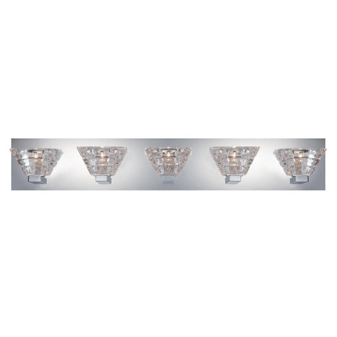 Eurofase Zilli 5 Light Bathbar Chrome Model: 28033-011