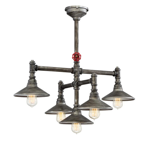 Eurofase Zinco 5 Light Chandelier Model: 30030-015