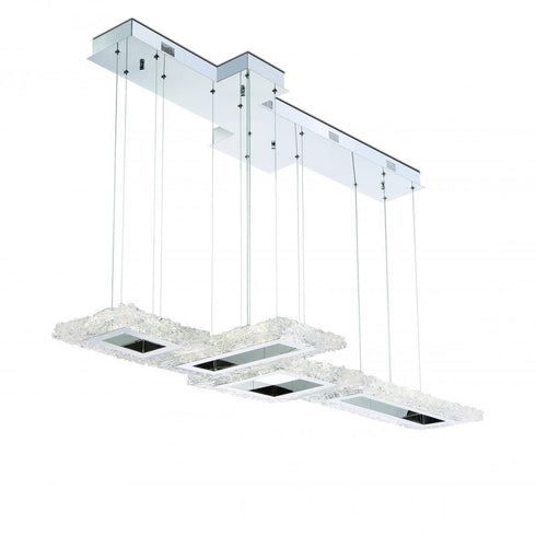 Eurofase Zucchero LED Chandelier Chrome Model: 31833-011