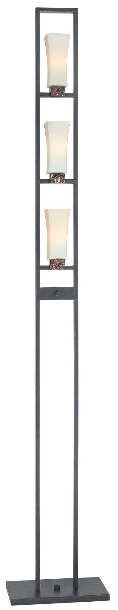 F201-3-193 3-Light Coffee Finish Floor Lamp