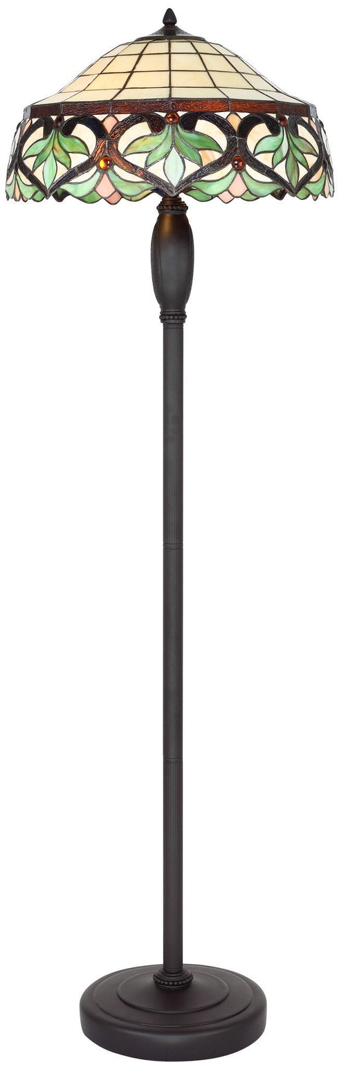 F610-20-158 Sillery Collection Tiffany Floor Lamp