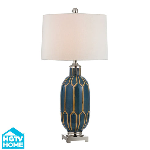 HGTV351 Dimond Chopin Collection Ceramic Table Lamp