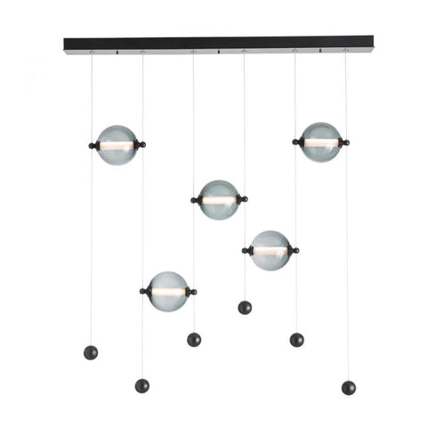 Hubbardton Forge Abacus 5 Light LED Pendant Model: 139050-LED-STND-10-YL0668