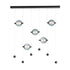 Hubbardton Forge Abacus 5 Light LED Pendant Model: 139050-LED-STND-10-YL0668