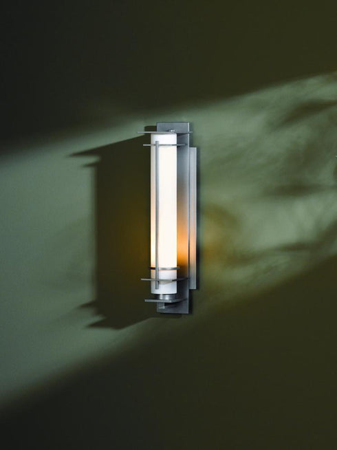 Hubbardton Forge After Hours Small Outdoor Sconce Model: 307858-SKT-73-GG0185