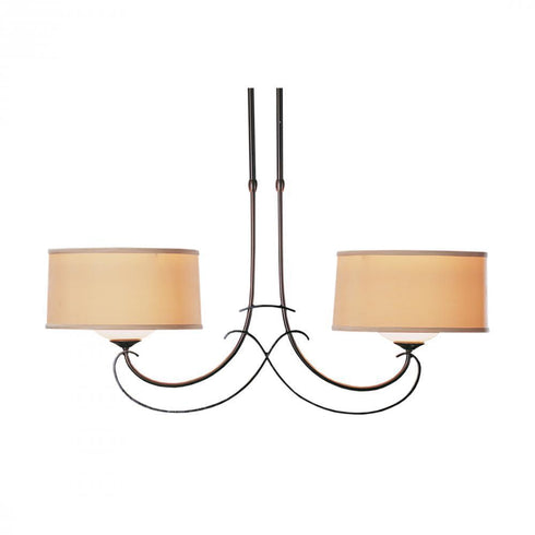 Hubbardton Forge Almost Infinity Small Pendant Model: 131224-SKT-SHRT-84-312G