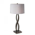 Hubbardton Forge Almost Infinity Tall Table Lamp Model: 272687-SKT-03-SB1594