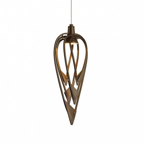 Hubbardton Forge Amulet Low Voltage Mini Pendant Model: 161170-SKT-TRK-STND-03