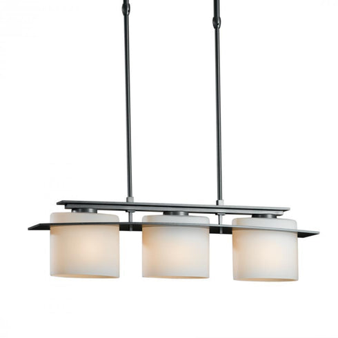 Hubbardton Forge Arc Ellipse 3 Light Pendant Model: 137523-FLU-SHRT-84-GG0182