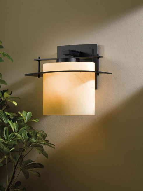Hubbardton Forge Arc Ellipse Outdoor Sconce Model: 307525-SKT-03-GG0194