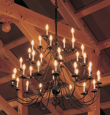 Hubbardton Forge Ball Basket 21 Arm Chandelier Model: 191548-SKT-25