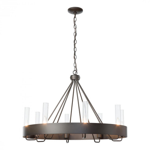 Hubbardton Forge Banded Ring Chandelier Model: 105040-SKT-03-ZM0611