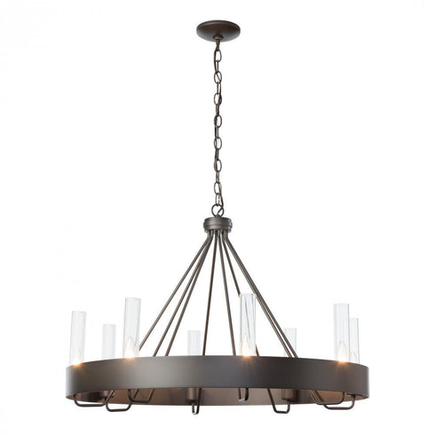 Hubbardton Forge Banded Ring Chandelier Model: 105040-SKT-86-FD0611