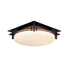 Hubbardton Forge Banded Semi Flush Model: 124394-SKT-82-GG0097