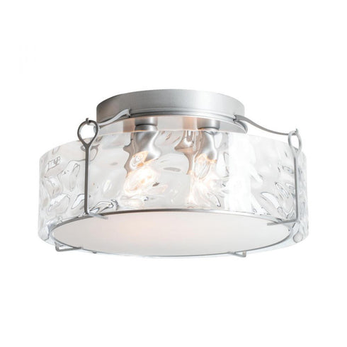 Hubbardton Forge Bow Large Semi Flush Model: 121145-SKT-05-GG0216