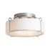 Hubbardton Forge Bow Large Semi Flush Model: 121145-SKT-86-GG0216