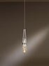 Hubbardton Forge Brindille Low Voltage Mini Pendant Model: 161080-SKT-TRK-STND-82-GG0336