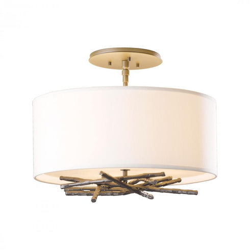 Hubbardton Forge Brindille Semi Flush Model: 127660-SKT-85-SJ1505