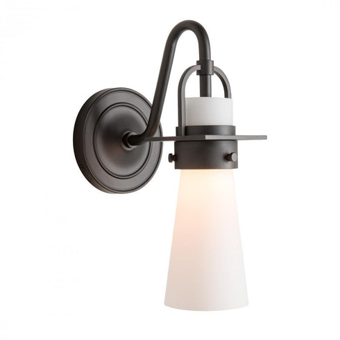 Hubbardton Forge Castleton 1 Light Tapered Sconce Model: 202161-SKT-09-GG0613