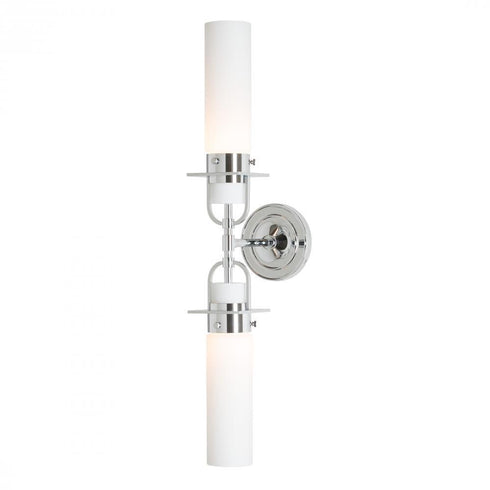 Hubbardton Forge Castleton Double 2 Light Cylinder Sconce Model: 202167-SKT-09-GG0614