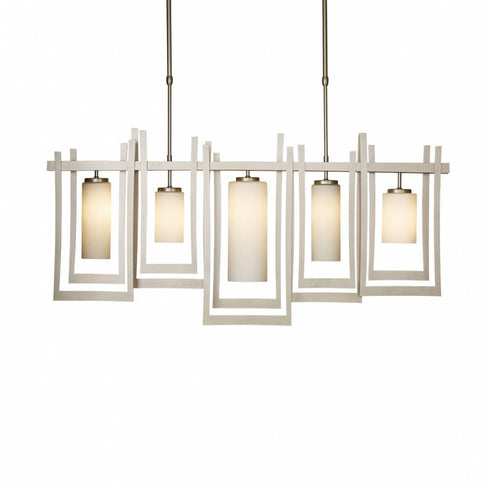 Hubbardton Forge New Traditional Chime Pendant Model: 134530-SKT-LONG-03-GG0549