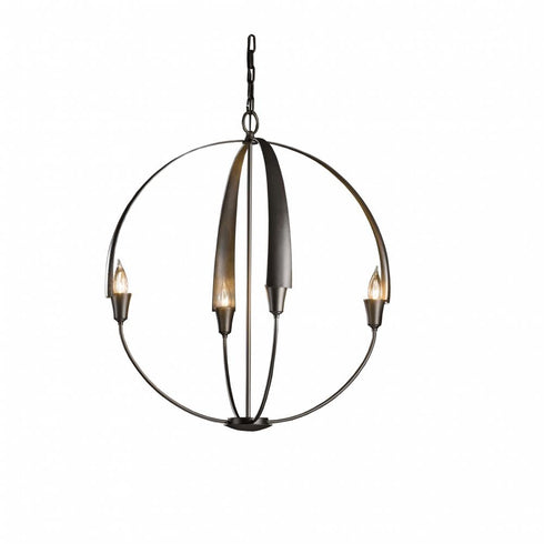 Hubbardton Forge Cirque Large Chandelier Model: 104203-SKT-85