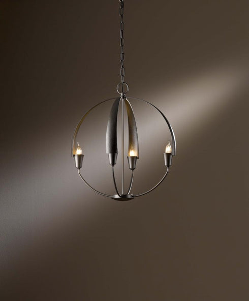 Hubbardton Forge Cirque Small Chandelier Model: 104201-SKT-03