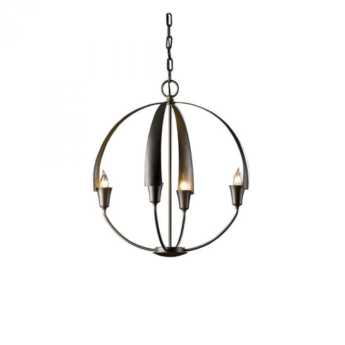 Hubbardton Forge Cirque Small Chandelier Model: 104201-SKT-03