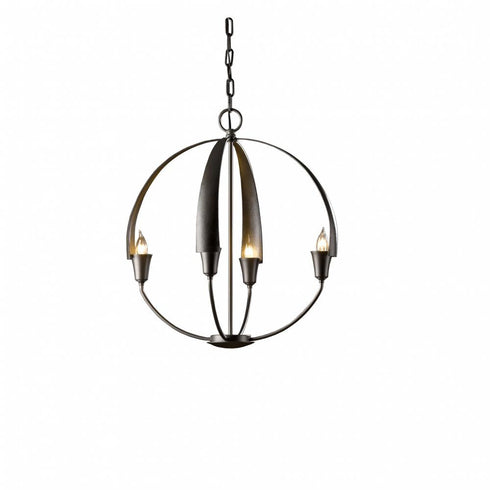 Hubbardton Forge Cirque Small Chandelier Model: 104201-SKT-14