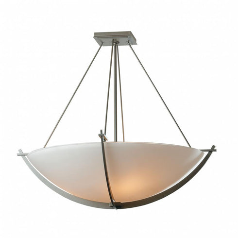 Hubbardton Forge Compass Large Semi Flush Model: 124560-SKT-14-GG0054