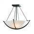 Hubbardton Forge Compass Small Semi Flush Model: 124555-SKT-25-SS0020