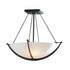 Hubbardton Forge Compass Small Semi Flush Model: 124555-SKT-85-SS0020