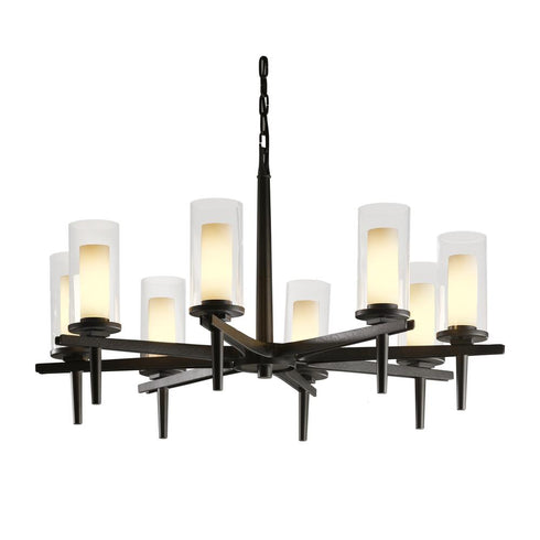 Hubbardton Forge Constellation 8 Arm Chandelier Model: 104305-SKT-03-ZU0323