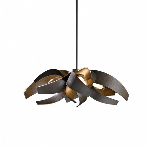 Hubbardton Forge Corona Small Pendant Model: 136500-SKT-STND-85-YE0352