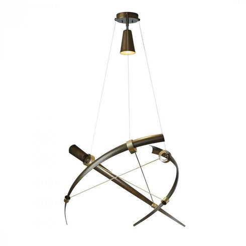 Hubbardton Forge Crescent Pendant Model: 136630-SKT-SHRT-03-03