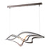 Hubbardton Forge Crossing Waves LED Pendant Model: 139905-LED-STND-03