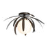 Hubbardton Forge Dahlia Flush Mount Model: 124350-SKT-14-GG0631