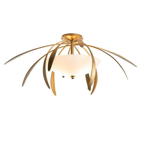 Hubbardton Forge Dahlia Medium Semi Flush Model: 124352-SKT-86-GG0048