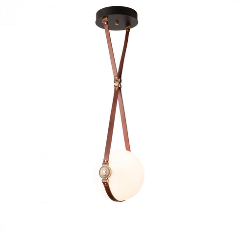 Hubbardton Forge Derby Small LED Pendant Model: 131040-LED-SHRT-10-27-LK-HF-GG0670