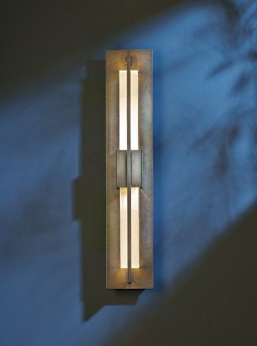 Hubbardton Forge Double Axis Small LED Outdoor Sconce Model: 306415-LED-73-ZM0331