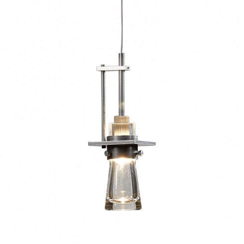 Hubbardton Forge Erlenmeyer Low Voltage Mini Pendant Model: 161060-SKT-TRK-STND-82-ZM0343