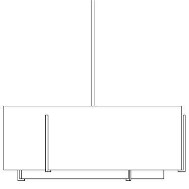 Hubbardton Forge Exos Double Shade Large Scale Pendant Model: 194630-SKT-08-SA2499-SA3099