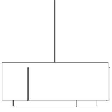 Hubbardton Forge Exos Double Shade Large Scale Pendant Model: 194642-FLU-20-SA3399-SA4299