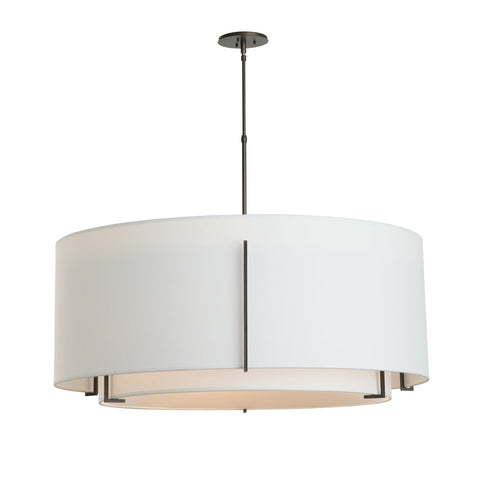 Hubbardton Forge Exos Double Shade Large Scale Pendant Model: 194642-SKT-82-SA3399-SJ4299