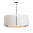 Hubbardton Forge Exos Double Shade Large Scale Pendant Model: 194642-SKT-82-SA3399-SJ4299