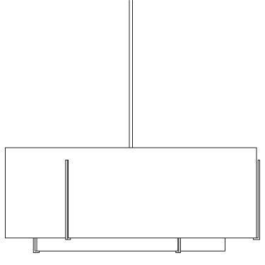 Hubbardton Forge Exos Double Shade Large Scale Pendant Model: 194648-FLU-05-SA3699-SA4899