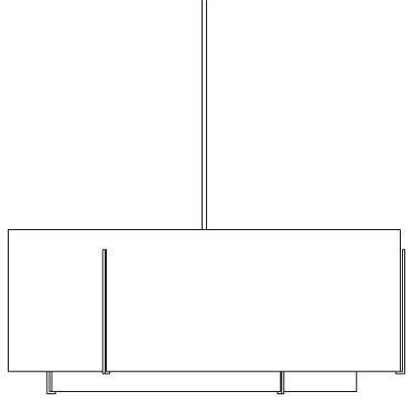 Hubbardton Forge Exos Double Shade Large Scale Pendant Model: 194654-FLU-08-SA4299-SA5499